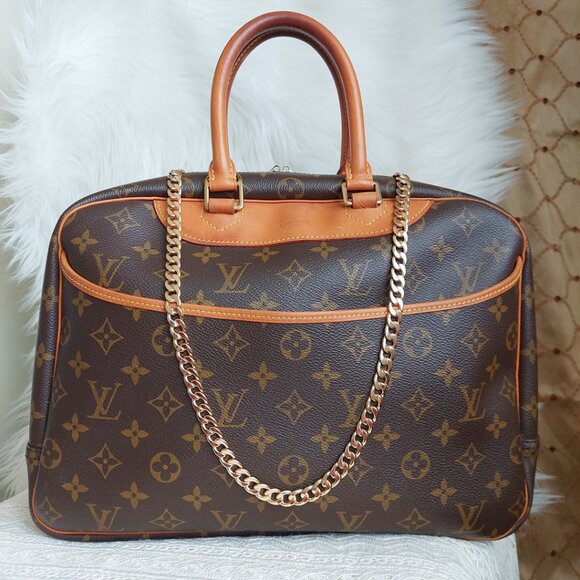Louis Vuitton Handbags - SOLD Louis Vuitton Deauville Brown Monogram Canvas Bag